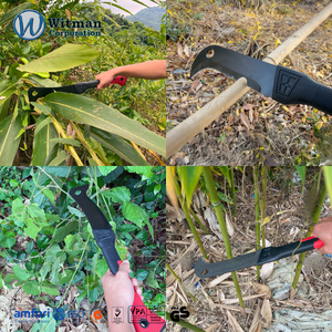 GETTA TOOLS M500 Industrial Grade Agriculture Tool Bush Sickle Billhook Brush Hook SK5 <b>Blade</b> <b>Sharpened</b> Edge Nylon Fiberglass TPR - Product Image 5