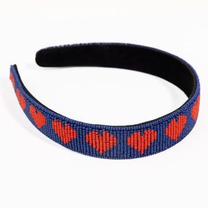 Designer Seed Beads <b>Beaded</b> Embroidery <b>Headband</b> Fashion Women Hairband Fashion Seed Beads <b>Headband</b> Handmade Boho Hairband - Product Image 1