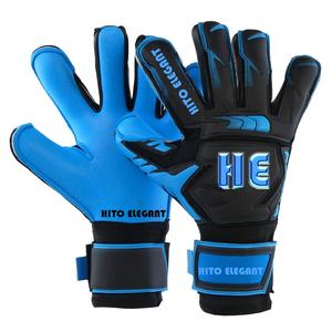 Los mejores guantes de Portero profesional Cuero de alta calidad con protección antideslizante para dedos Correa extraíble Comodidad - Product Image 1