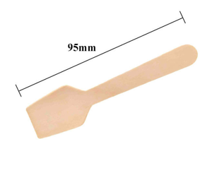 Cucharas Desechables Personalizadas al por Mayor, Modernas, de Madera Blanca, para Restaurantes y Fiestas - Product Image 2