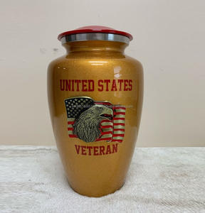 Urnas de Cremación Personalizadas al por Mayor para Cenizas Humanas, Estilo Europeo, Aluminio, Recuerdo, Color Personalizado - Product Image 5