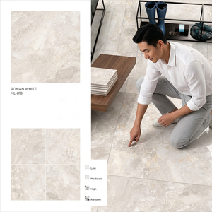 Carreaux de céramique en porcelaine vitrifiée brillante Alaska Europa 800x800mm 80x80cm 60x60cm, carreaux de sol modernes pour salle de bain extérieure - Product Image 6