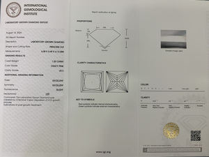 Diamantes Sueltos al por Mayor de 1-10 Quilates, Diamantes de Laboratorio con Certificación IGI, Claridad VVS, Diamantes de Laboratorio Cultivados en CVD, Diamantes Rosados de Fantasía - Product Image 3