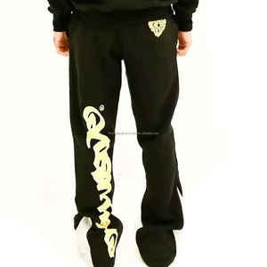 Nuevo estilo Puff impresión al por mayor Pakistán fabricante chándal 100% algodón ligero hombres Puff impresión chándales conjunto - Product Image 4