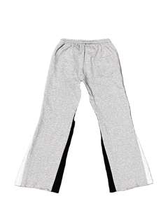 Pantalones Deportivos Negros para Hombre, Corte Recto, Cintura Elástica, con Rayas Laterales, Estilo Casual - Product Image 3