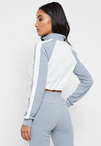 Survêtement pour femmes, marque privée, vêtements de salon, combinaison, vente en gros, manches longues, fermeture éclair, sweat à capuche, nouvelle collection - Product Image 3