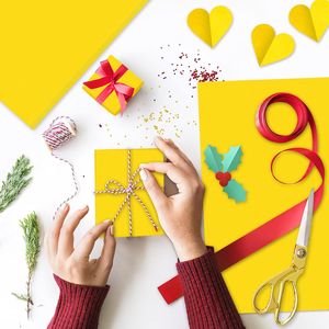 Sacchetti Regalo in Carta Velina Gialla, 60 Fogli, 14 x 20 Pollici, Confezione Regalo Giallo Brillante per Artigianato e Compleanni - Product Image 3