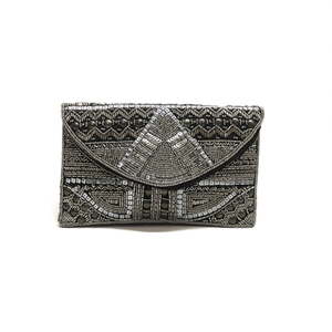 Indian Artisanal Luxury Handbag Multicolor Baguette Shape Durable Ethnic Style Handmade <b>Crystal</b> Fashion Accessories Casual Carry - Product Image 2
