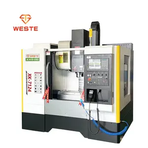 Metal işleme için sıcak satış XH7124 küçük freze yüksek hassasiyetli CNC freze makinesi