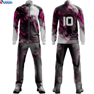 ชุดวอร์มผู้ชายแบบสปอร์ต ซิปเต็มตัว พิมพ์ลายแบบ Sublimation สีเขียวดำ ผ้าโพลีเอสเตอร์ ทรงปกติ ใส่ได้ในฤดูใบไม้ร่วง ระบายอากาศได้ดี - Product Image 5