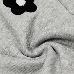 Black Wide Leg Sweatpants <b>Men</b> <b>Elastic</b> Waist Loose Fit Embroidered Floral <b>Trousers</b> Casual Streetwear - Product Image 5