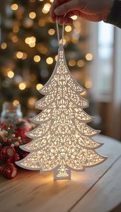 Decoraciones Navideñas al por Mayor para el Hogar, Adornos Metálicos para Árbol de Navidad, Hechos a Mano y Personalizados, Hermosos Adornos Decorativos para el Hogar - Product Image 6
