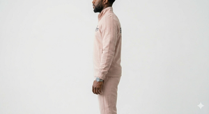 Ensemble de survêtement en coton épais pour hommes avec sweat à capuche oversize et pantalon de survêtement Rexfit Sports, personnalisable et vierge - Product Image 3