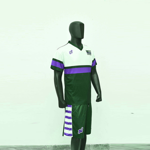 Conjunto de Camiseta y Pantalones Cortos de Verano para Hombre, Corte Regular, 100% Algodón Ecológico, con Logotipo Personalizado, Sublimación, Camiseta de Manga Corta y Pantalones Cortos - Product Image 5