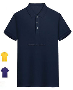 Camiseta Polo de Negocios de Color Sólido de Secado Rápido con Logotipo Personalizado OEM, Talla XL, Ropa de Trabajo de Manga Corta con Diseño Estampado en la Solapa - Product Image 6