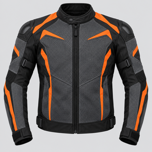 Chaqueta de Ciclismo de Malla Resistente con Estilo Deportivo, Construcción Transpirable y Cierre Seguro para Colecciones de Ropa de Ciclismo - Product Image 1