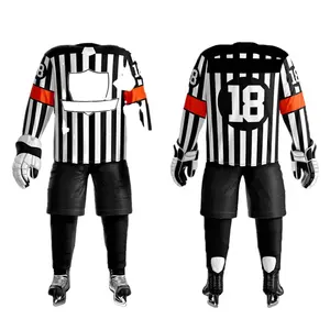 Uniforme de hockey sobre hielo de alta calidad Conjunto de ropa de equipo de camisetas de hockey sobre hielo hecho a medida con logotipo y diseño personalizados - Product Image 1