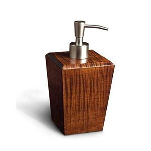 Modern Complete Bathroom <b>Accessories</b> Kit White Wooden Dispense Set for Bath & <b>Toilet</b> Supplies - Product Image 6