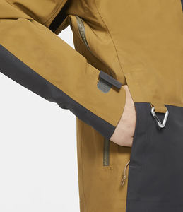 Conception personnalisée Style chaud en gros coupe-vent confortable veste de pluie haute rue plaine teint techniques pour l'hiver - Product Image 4