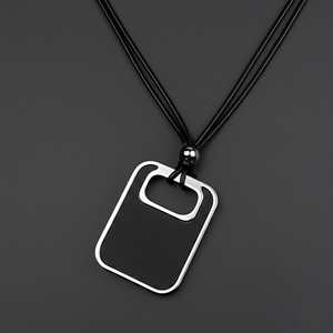 18K Gold Plated Titanium Steel <b>Cross</b> Number Pendant with Adjustable Box <b>Chain</b> for <b>Men</b> - Product Image 4