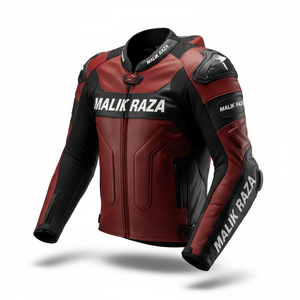 ผู้ผลิตเสื้อแจ็คเก็ตมอเตอร์ไซค์หนังแท้แบบสั่งทำ MALIK RAZA |   อุปกรณ์นักขี่มอเตอร์ไซค์แบบ OEM/ODM สำหรับแบรนด์ส่วนตัว |   เสื้อผ้าแข่งรถขายส่ง - Product Image 3