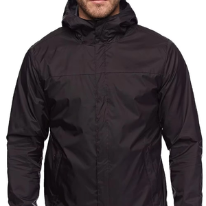 Unisex High Quality Waterproof Hard Shell Zipper <b>Rain</b> <b>Jacket</b> Custom Men's Design for Autumn Windproof Breathable Single Layer - Product Image 2