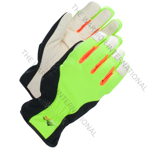 Guantes Térmicos de Invierno y Esquí de Cuero Premium de Alta Visibilidad, Cálidos, Duraderos, Impermeables y Transpirables, Ecológicos para Uso Diario - Product Image 2