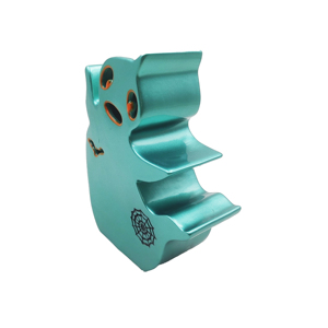Turquoise Glazed Ceramic <b>Battery</b> <b>Operated</b> Ghost Candle Holder Halloween Decorative Figurine Spooky Home Accent for Seasonal - Product Image 4