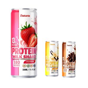 Shake protéiné au chocolat/banane/café certifié HALAL BRC ISO HACCP, 13 g de protéines, nutrition sportive, boisson prête à l'emploi, OEM/ODM - Product Image 1