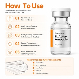 Ampolla de belleza coreana PDRN 5mL, hidratante PDRN, complejo hidratante restaurador, tratamiento de recuperación, suero hidratante en ampolla - Product Image 6