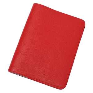 Roziv Sports Modern Genuine Leather Vintage Handmade <b>Travel</b> <b>Organizer</b> Case Red Teal Multifunctional Storage <b>Wallet</b> 2-3 - Product Image 3