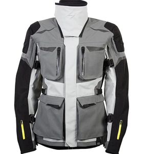 Veste de moto d'aventure de haute qualité, multi-poches, équipement de conduite en Cordura pour les voyages - Product Image 5