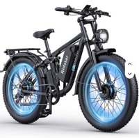 NUEVA OFERTA Ridstar E26Pro 2000w 48V Bicicleta Eléctrica de Montaña con Doble Motor, Batería de Litio y Neumáticos Anchos