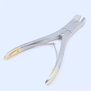 คีมตัดกระดูกสแตนเลสเกรดทางการแพทย์ แบบสปริง พร้อมด้ามจับชุบทอง - Product Image 5