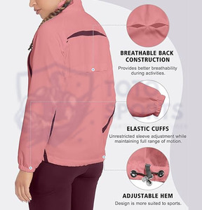 Best Supplier Breathable Comfortable Slim Top Trendy New Arrival Lightweight Custom Design Logo Casual Wear <b>Women</b> Tracksuit Set - Product Image 6