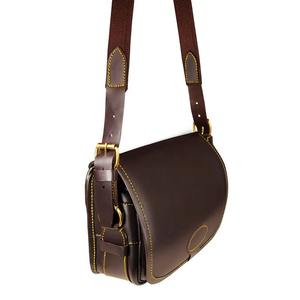 Sac de chargeur de cartouches en cuir marron foncé 170 cartouches Protection en toile pour rail de guidage exclusif MOLLE 10x/8x Chasse souple et résistante à l'eau - Product Image 2