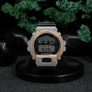 Luxury Iced Out <b>Smart</b> <b>Watch</b> Case Moissanite Diamond Hip Hop <b>Watch</b> Bezel 925 Sterling <b>Silver</b> Cover Custom Jewelry - Product Image 1