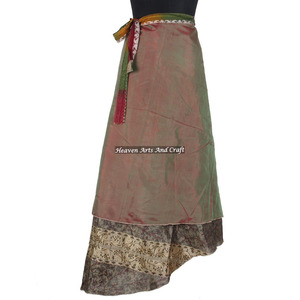 Long Printed <b>Wrap</b> Around <b>Skirt</b> Magic <b>Skirt</b> Silk <b>Wrap</b> Express <b>Wrap</b> Dress <b>Skirt</b> Manufacturer Wholesaler - Product Image 5