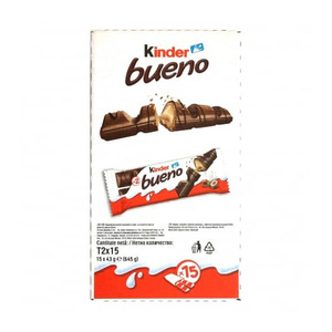 Chocolate Kinder Bueno, Chocolate Agridulce Kinder Bueno, Venta al por Mayor de Chocolate Kinder Bueno - Product Image 6
