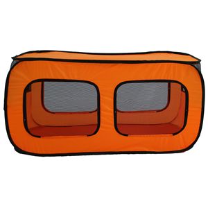 Tente pliable légère à double fenêtre en maille pour animaux de compagnie, idéale pour l'extérieur, la maison et l'ameublement - Product Image 3