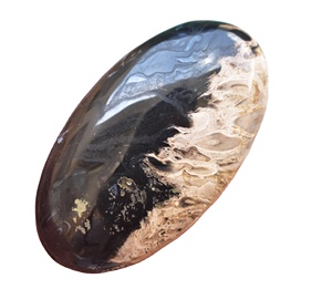 Meilleure qualité!!, qualité supérieure Cabochon de racine de palmier en milieu naturel, pierre précieuse ample, Agate de palmier - Product Image 2