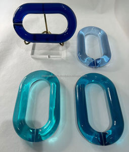 Cadena de Resina Transparente Colorida para Decoración de Pared, Adorno Decorativo para Habitación, Cadena de Resina Moderna para Colgar en la Pared - Product Image 6