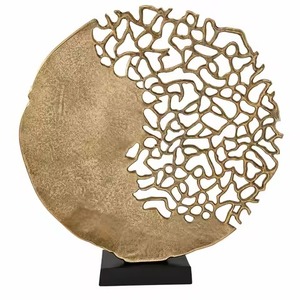 Sculptures métalliques au design abstrait, statues d'art moderne pour la maison, le bureau, le hall d'hôtel, le jardin, décoration intérieure - Product Image 5