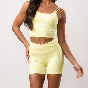 Shorts Deportivos Sexys Estampados de Alta Calidad al por Mayor para Mujer, Shorts de Yoga sin Costuras para Gimnasio, Fitness, Bicicleta, Talla Grande - Product Image 1