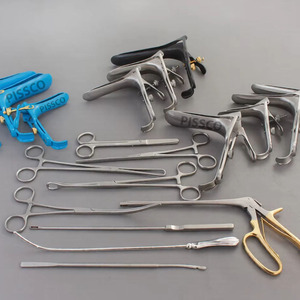 PISSCO Ob Gyn <b>Instruments</b> Set Gynecology Surgical <b>Instruments</b> Gynecology Speculum Ob Gyn Surgical Set Reusable Gynecology Set - Product Image 1