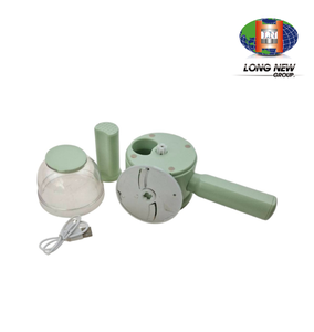 เครื่องบดสับอาหารไฟฟ้าแบบกำหนดเอง LONGNEW OEM |   เครื่องตัดผักพลาสติกทนทานสำหรับกระเทียม เนื้อสัตว์ และการเตรียมอาหาร - Product Image 2