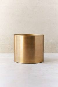 Pot de fleurs décoratif d'intérieur en métal de style nordique minimaliste de luxe avec support haut pour la maison, le salon et le jardin - Product Image 6