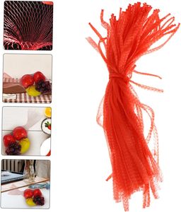 ถุงตาข่ายใส่ผลไม้ ถุงใส่ผักแบบใช้ซ้ำได้สำหรับผักสด ถุงตาข่ายใส่ผักแบบมีเชือกผูก - Product Image 5