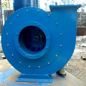 Ventilateur centrifuge blanc à pales en plastique, moteur DC, ventilateur mural, souffleur d'air industriel, alimenté par batterie, OEM - Product Image 4