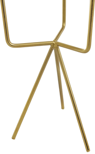 Ensemble de 2 jardinières en métal pour intérieur et extérieur avec supports amovibles, 12 pouces et 9 pouces, pots de fleurs décoratifs pour salon, bureau - Product Image 4